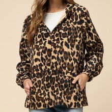 Load image into Gallery viewer, Laney Leopard Hooded Jacket