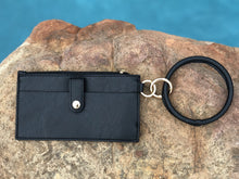Load image into Gallery viewer, Bangle Wristlet  - Black