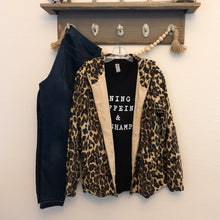 Load image into Gallery viewer, Laney Leopard Hooded Jacket