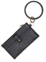Load image into Gallery viewer, Bangle Wristlet  - Black