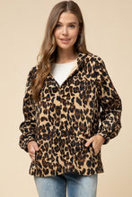 Load image into Gallery viewer, Laney Leopard Hooded Jacket