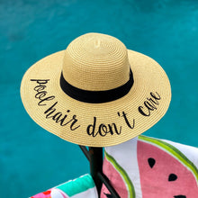Load image into Gallery viewer, Pool Hair Floppy Hat with UPF 50+