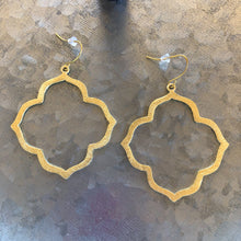 Load image into Gallery viewer, Shannon Quatrefoil Earrings