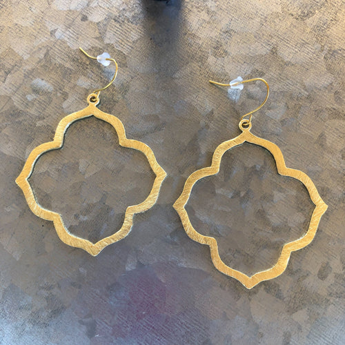 Shannon Quatrefoil Earrings