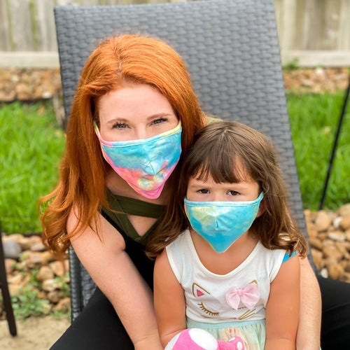 Make 'em Cute! Adjustable Face Masks with Filter Pocket - Adult & Youth sizes