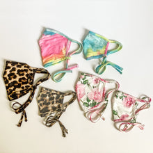 Load image into Gallery viewer, Make &#39;em Cute! Adjustable Face Masks with Filter Pocket - Adult &amp; Youth sizes
