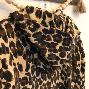 Laney Leopard Hooded Jacket