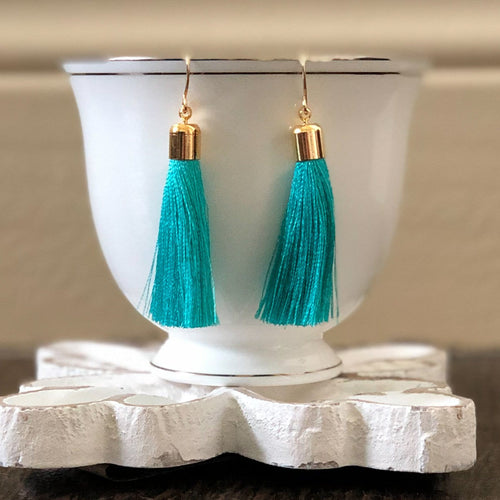 Nikki Fringe Tassel Earrings