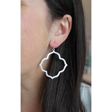 Load image into Gallery viewer, Shannon Quatrefoil Earrings